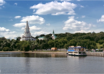 Прогулки выходного дня Музей-заповедник "Коломенское" - вид с реки