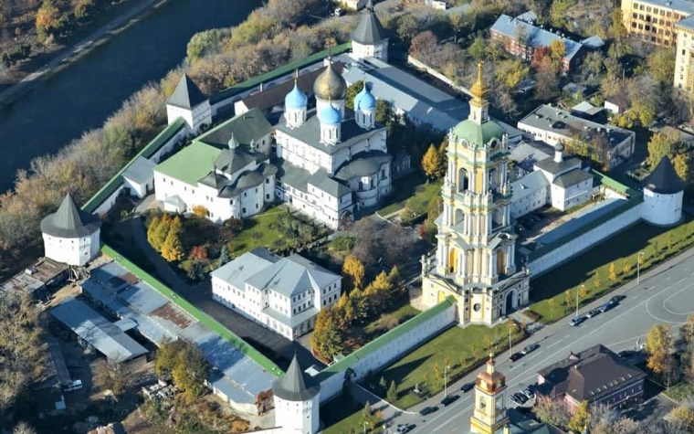 Новоспасский монастырь - вид 2